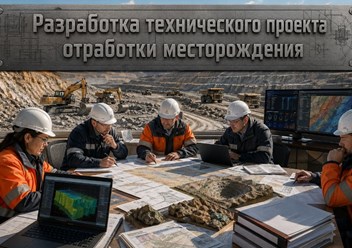 Разработка технического проекта отработки месторождений