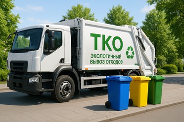 Услуги ООО &quot;ТКО&quot; вывоз мусора, обслуживание контейнерных площадок аренда контейнеров для мусора