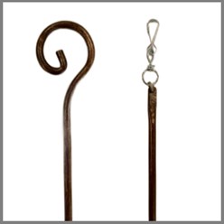 Штороводитель (водитель/палка для штор) -это удобный и незаметный аксессуар с которым вы сможете легко и быстро закрыть портьеры. Верх штороводителя крепится небольшим карабином на край шторы. Если в