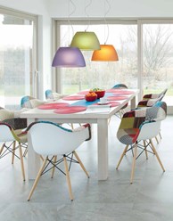 Большой выбор декоративных подвесных светильников для кухни, гостиной и для зоны отдыха.