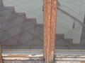Реставрация деревянных окон со стеклопакетами. До начала работ на объекте.