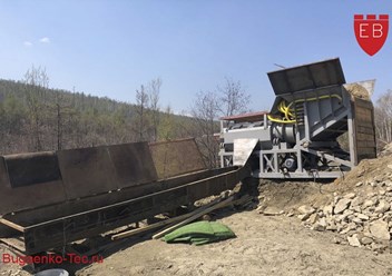 Скруббер Бутара B530-2, оборудование для золотодобычи Bugaenko-Tec.
Скруббер Бутара, Пром прибор, Барабанный грохот, Гравиемойка, Мойка стекла.