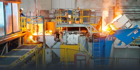 Литейный завод.
На литейном заводе из серого чугуна производятся блоки цилиндров двигателя, картеры коробок передач, тормозные диски и барабаны, диски сцепления и маховики.