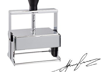 Изготовление факсимиле на автоматической оснастке