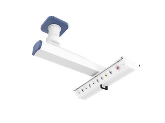 Потолочная медицинская консоль одноплечевая CADUCEUS C1E-AL