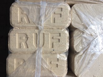 Топливные брикеты RUF береза пыль