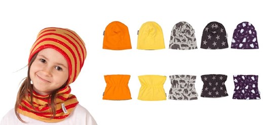 Шапочки изготовлены из мягкого 100% натурального хлопка. Защищают от прохлады, хорошо сидят и прекрасно сочетаются с другими вещами из новой коллекции.