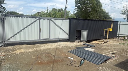 Изготовление и монтаж откатные ворота