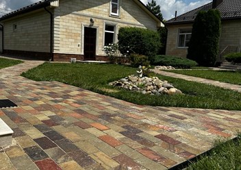 укладка тротуарной плитки