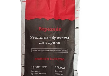 Угольные брикеты Березняк 1,8 кг