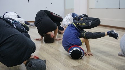 Отработка движений