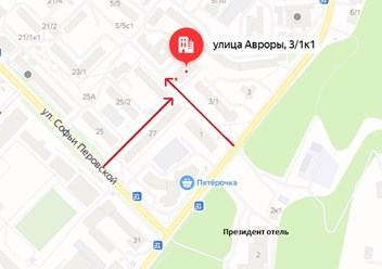 Карта проезда