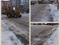 Механизированная уборка территории ТСЖ с вывозом снега на полигон.