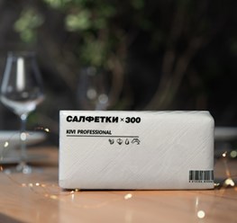 Салфетка бумажная KIVI light big pack 300 листов