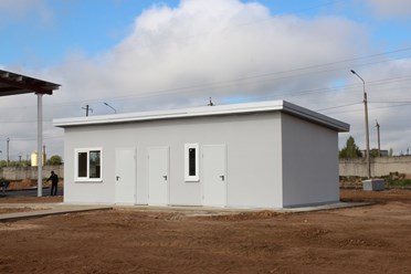 Строительство здания из легких стальных конструкций