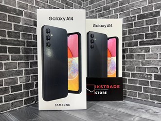 Смартфон Samsung Galaxy A14 LTE 4 ГБ | 64 ГБ Black/Чёрный