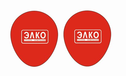 Воздушные шары с логотипом компани