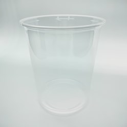 Круглый контейнер пластиковый 95 мм