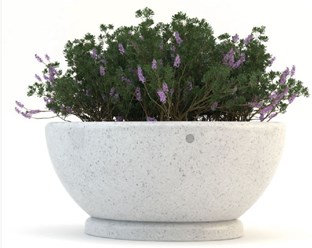 Вазон из архитектурного бетона