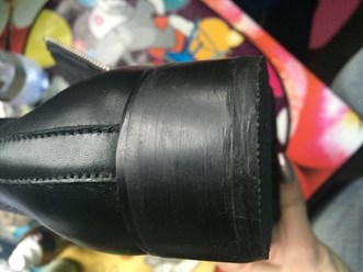 Новые ботинки, после таких работ стыдно насулившую выйти