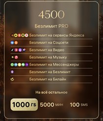 Премиум тариф