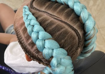 Боксерские косы с канекалоном