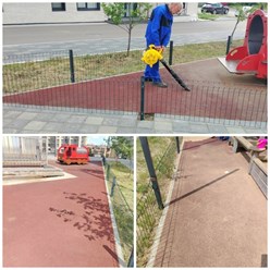 Уборка придомовой территории.