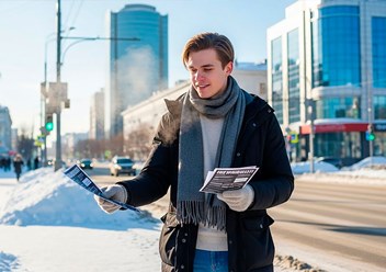 Предлагаем услуги промоутеров для раздачи листовок и раскладку рекламных материалов под дворники автомобилей. Охватим нужную вам локацию в Москве быстро и эффективно.