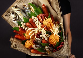 Мужской букет "Вуд"