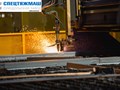 Резка листового проката толщиной до 200 мм на Суходольском заводе специального тяжелого машиностроения WWW.SZSTM.RU