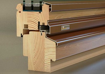 Деревянное окно HOLZ BAU