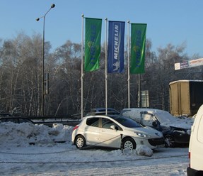 Производство флагштоков для АЗС