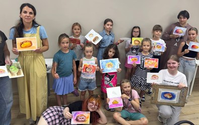 Мастер-класс по акварели к дню защиты детей