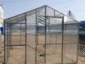 Теплица Домиком под поликарбонат