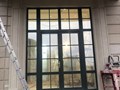 Входная группа. Ламинация. Профиль REHAU.
