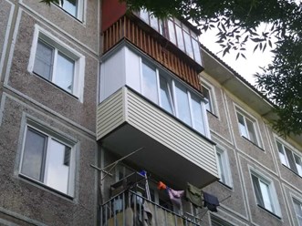 Остекление балкона в 5 этажном панельный дом
