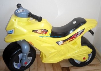 Детский толокар каталка Орион - мотоцикл