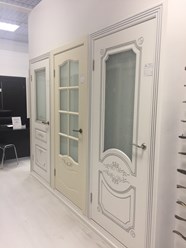 Межкомнатные двери ВФД покрытые эмалью коллекция Прованс