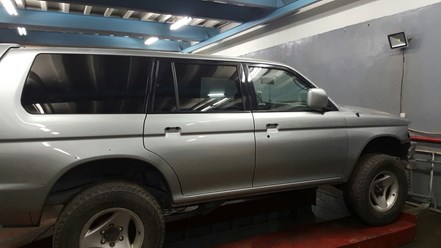 Автосервис Сававто. Полностью отреставрированный Мицубиши Монтеро Спорт.