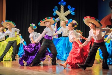 Народно-стилизованный танец &quot;Мексиканский карнавал&quot;