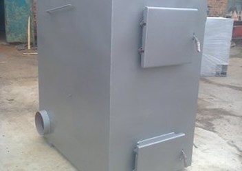 Пиролизный котел воздушного отопления KFVР мощностью 100кВт