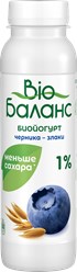 Bio Баланс биойогурт с черникой и злаками с бифидобактериями