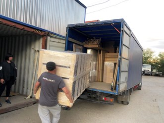 Погрузка мебели и перевозка груза из Москвы в Германию.