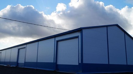 Строительство склада. Быстровозводимое здание.