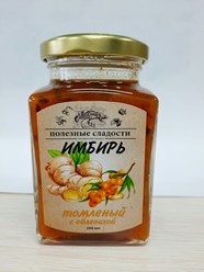 Томленный имбирь с облепихой