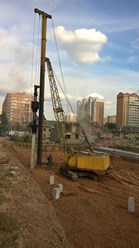 Забивка свай