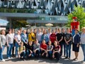 Группа школьников на Профориентационной экскурсии в Технопарке, ВДНХ
