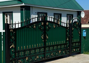 Мечтаете о кованых воротах? Теперь это доступно! 💰 Рассрочка и кредит, высокое качество и выгодные цены. #КованыеВорота #Рассрочка #ВыгодноеПредложение