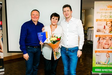 Руководители компании DreamTerra Павел Симанов, Андрей Жемчугов и лидер DreamTerra Наталья Журбина.