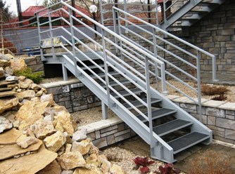 Лестница из металла. Производство Красснабсервис-А г.Красноярск